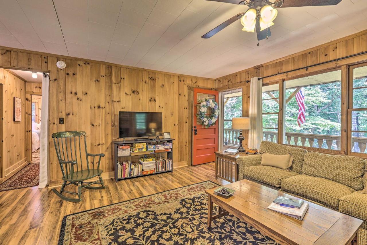 הוילה Peaceful Roaring Gap Retreat With Fire Pit And Patio! מראה חיצוני תמונה
