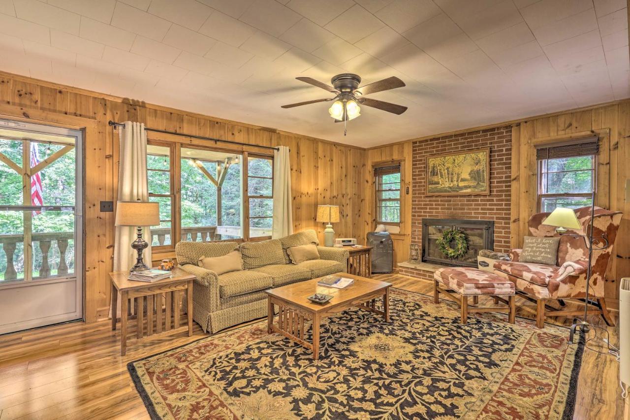 הוילה Peaceful Roaring Gap Retreat With Fire Pit And Patio! מראה חיצוני תמונה