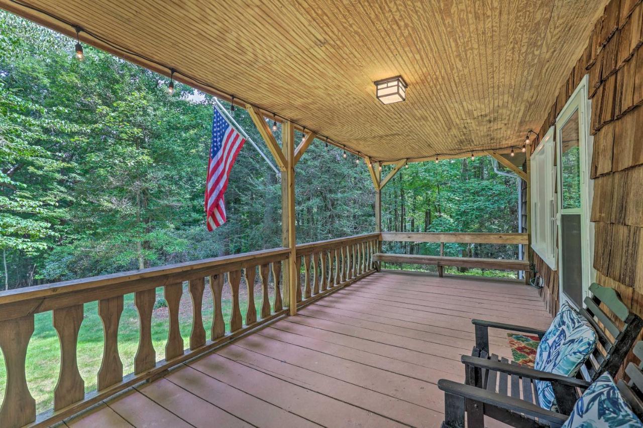 הוילה Peaceful Roaring Gap Retreat With Fire Pit And Patio! מראה חיצוני תמונה