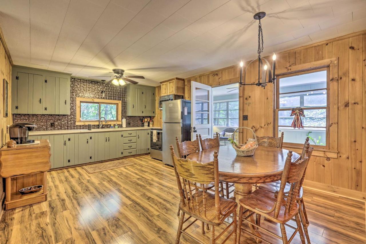 הוילה Peaceful Roaring Gap Retreat With Fire Pit And Patio! מראה חיצוני תמונה