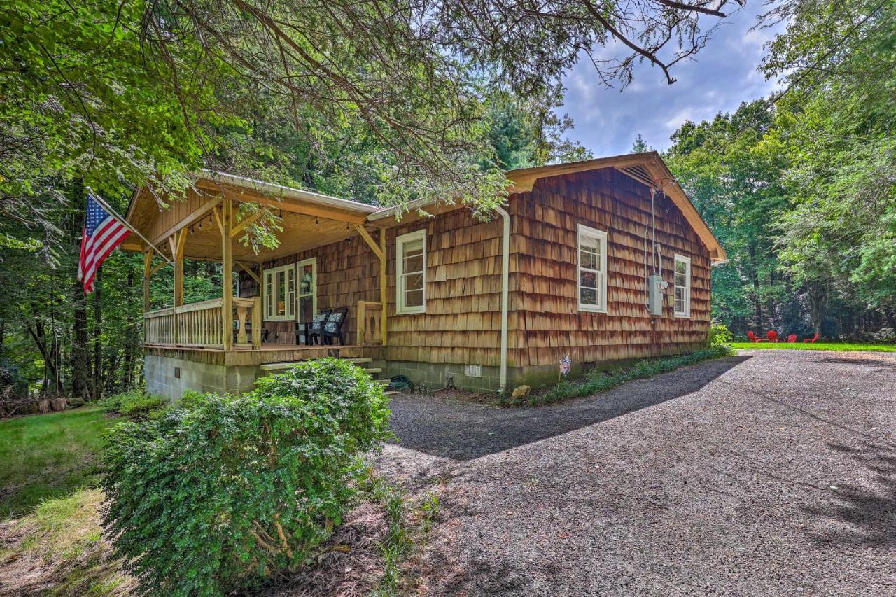 הוילה Peaceful Roaring Gap Retreat With Fire Pit And Patio! מראה חיצוני תמונה